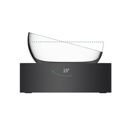 Adjustable Stainless Steel Pet Bowls Anti-slip Base