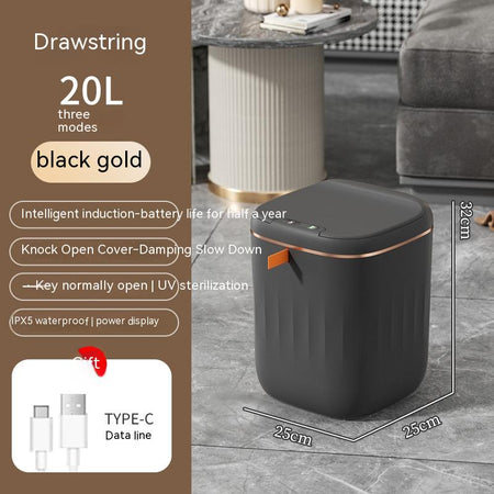 Smart Trash Can Lid Effortless Waste Management