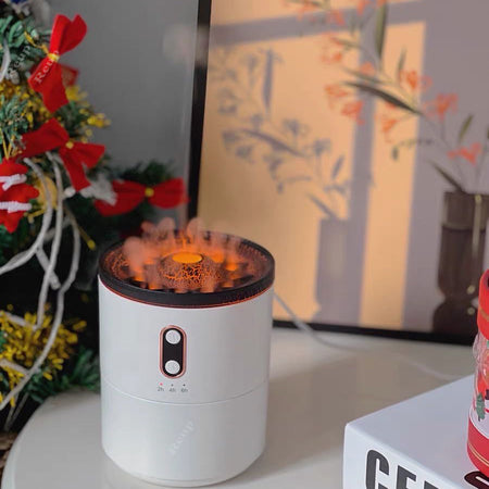 Volcanic Flame Aroma Diffuser Breathe Easy Feel Jawsome